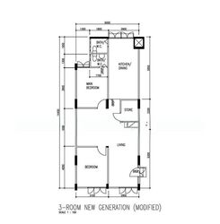 Blk 61 BLANGAH GARDEN (Bukit Merah), HDB 3 Rooms #532486921